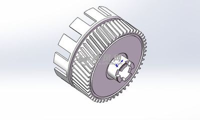 SolidWorks中離合器零件圖與裝配圖的機(jī)械設(shè)計(jì)實(shí)踐